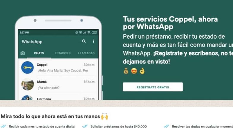 coppel whatsapp